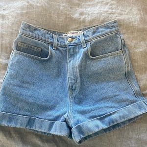 American Apparel Mom Shorts